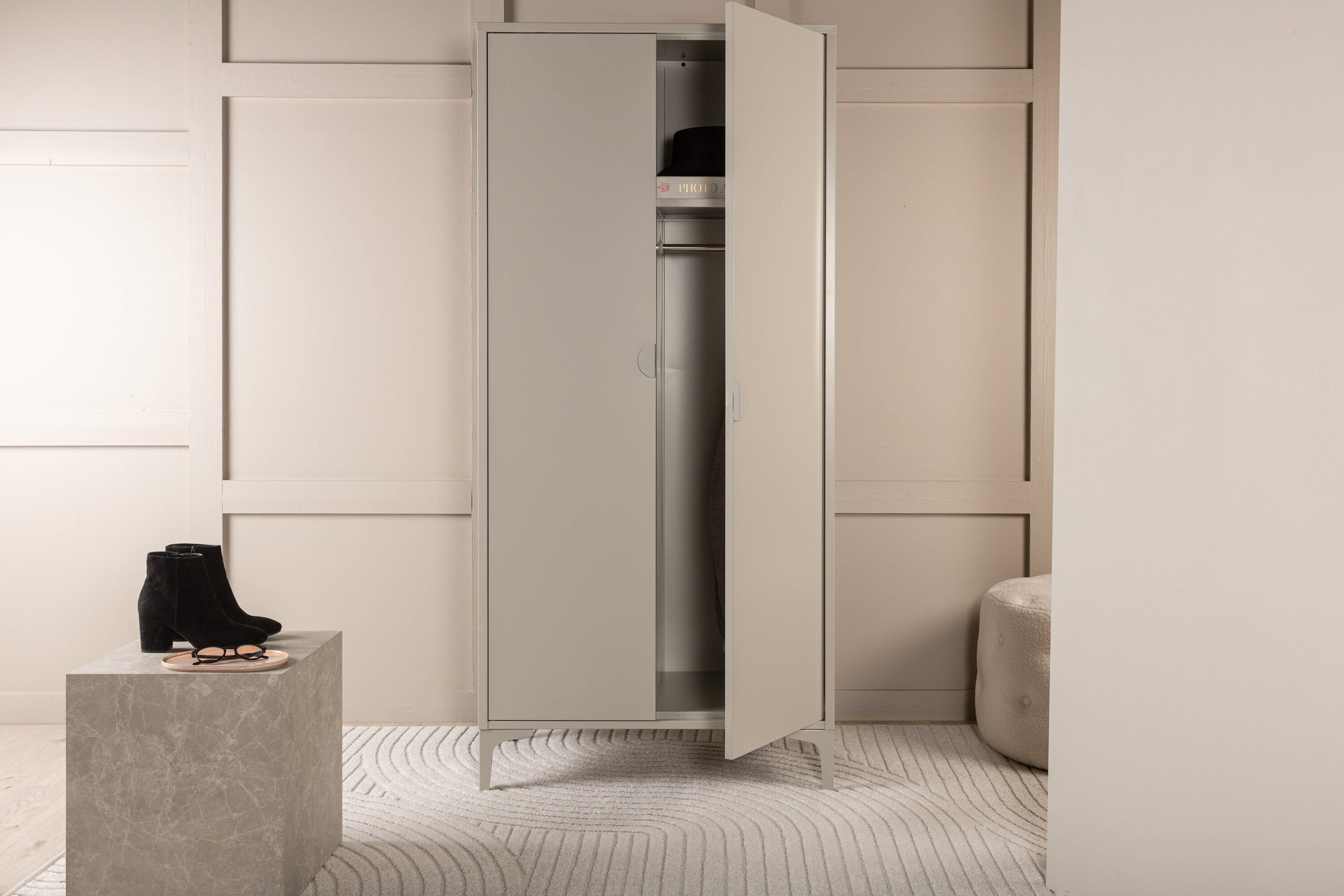 Drehbare Garderobe
