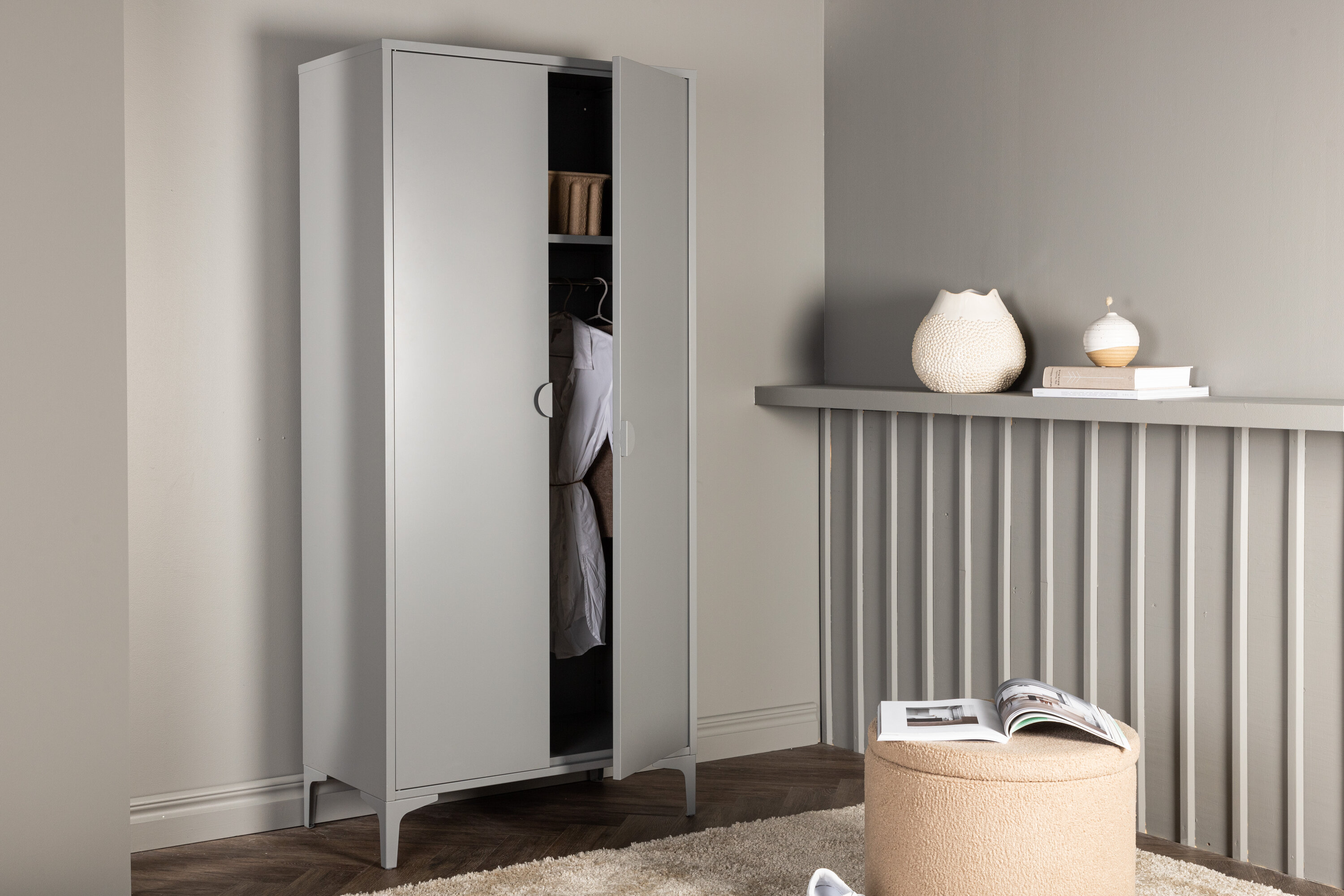 Drehbare Garderobe