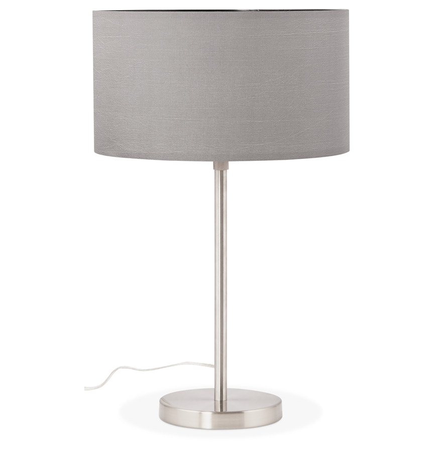 Alterego Tischleuchte LIVING Farbe Grau