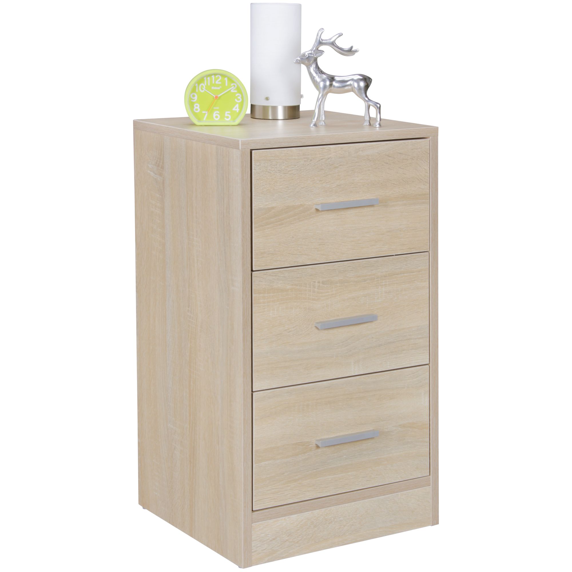 Nachtschrank kommode nachttisch schublade schlafzimmer boxspring 68 cm sonoma