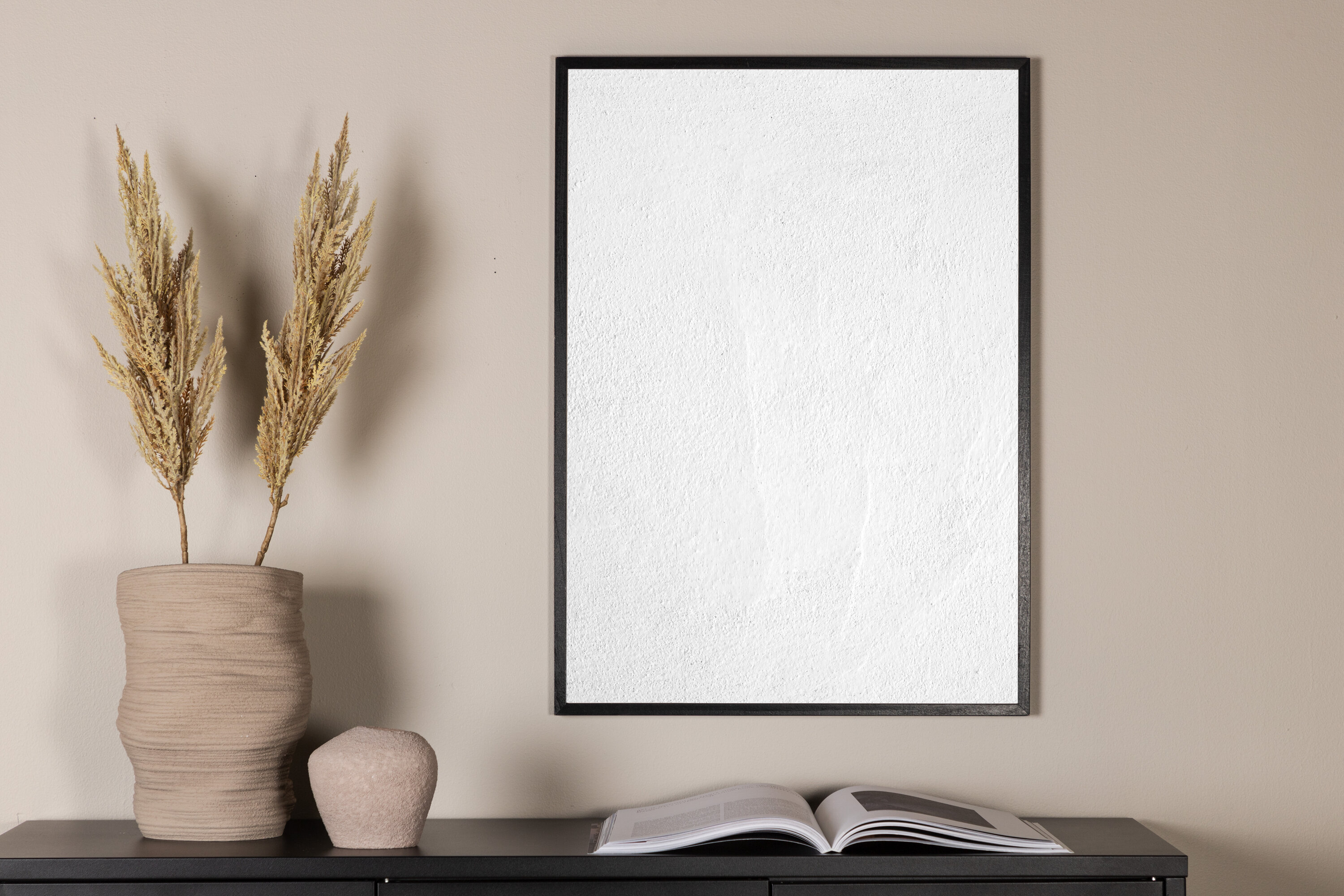 Weißes Reveted-Poster