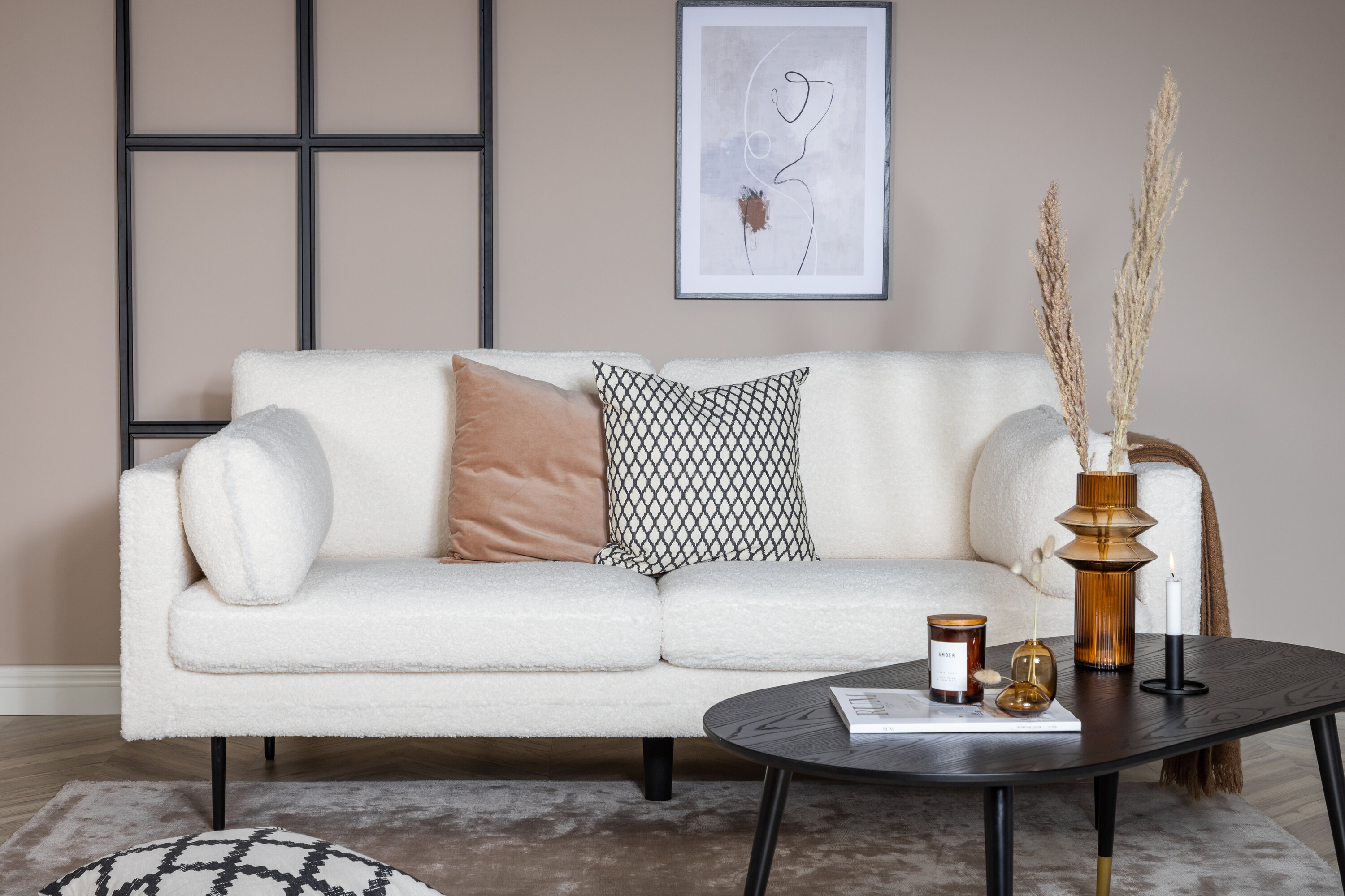 Ausleger 3-Sitzer Sofa