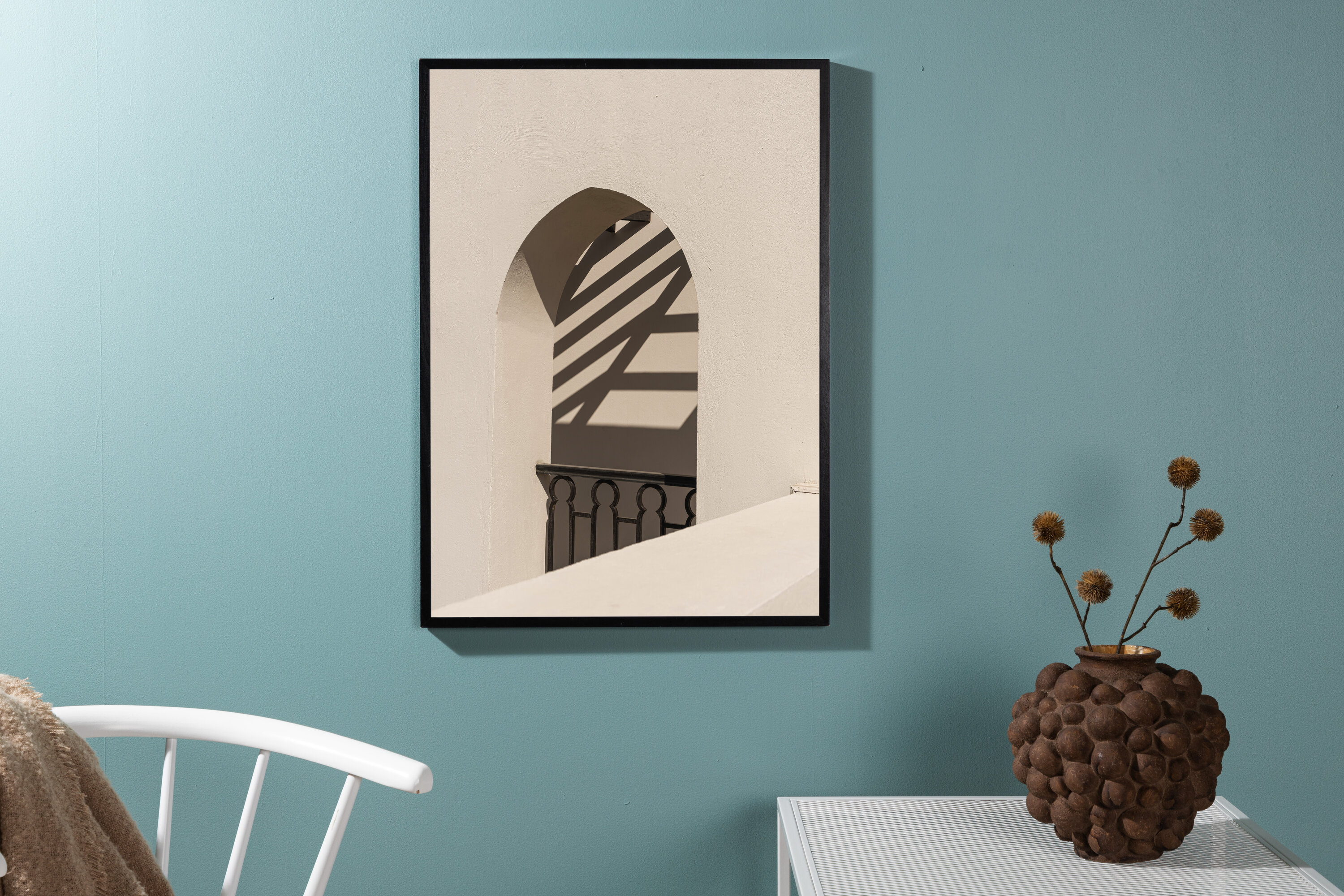 Balkon-Poster